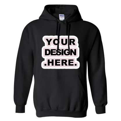 Custom Printed Unisex Hoodies (Full Service - Print, Press & Shipped)