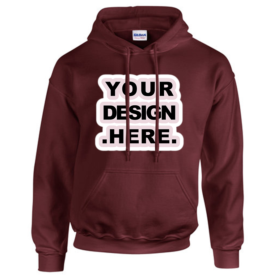 Custom Printed Unisex Hoodies (Full Service - Print, Press & Shipped)