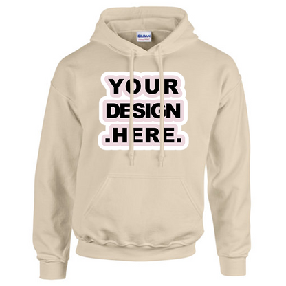 Custom Printed Unisex Hoodies (Full Service - Print, Press & Shipped)