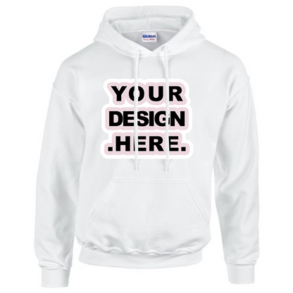 Custom Printed Unisex Hoodies (Full Service - Print, Press & Shipped)