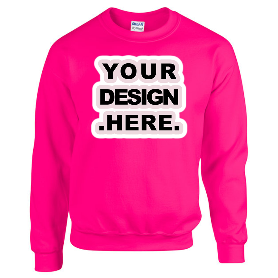 Custom Printed Unisex Sweatshirts