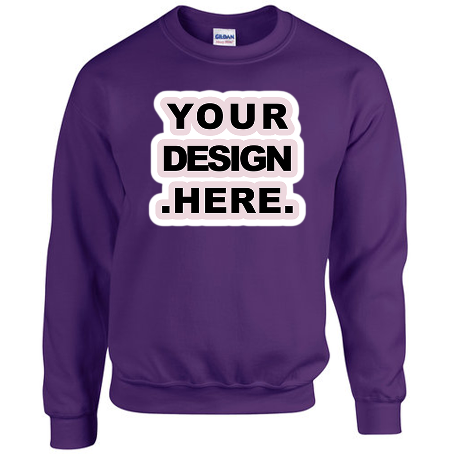 Custom Printed Unisex Sweatshirts