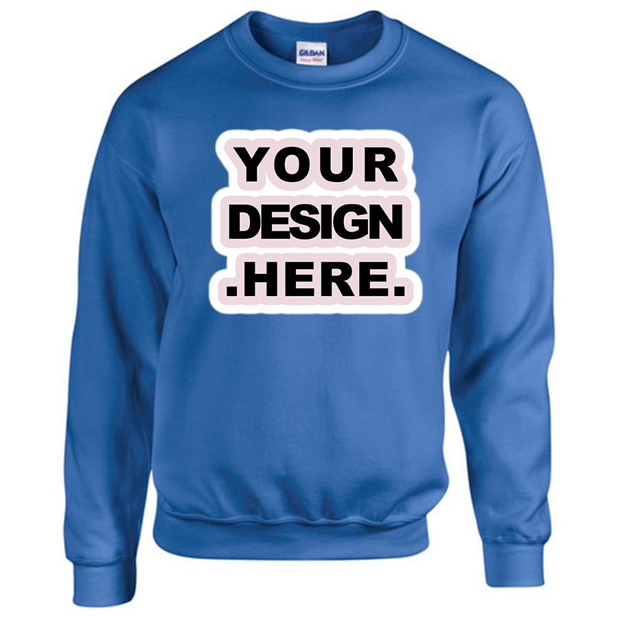 Custom Printed Unisex Sweatshirts